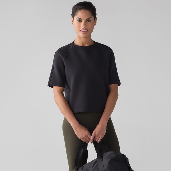 lululemon athletica Tops - lululemon | NTS Cropped Short Sleeve Top
